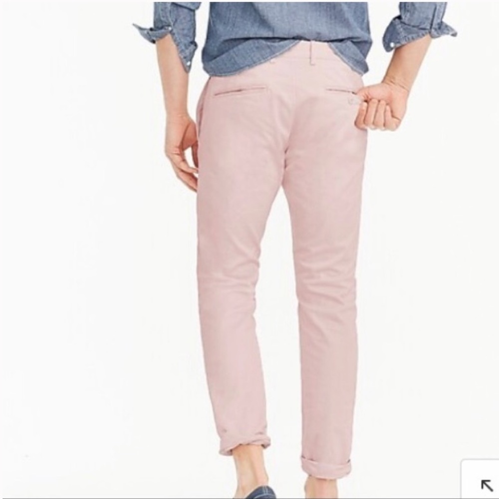 COPY - J.Crew pale pink 770 straight chino pants e1590 - Picture 2 of 14